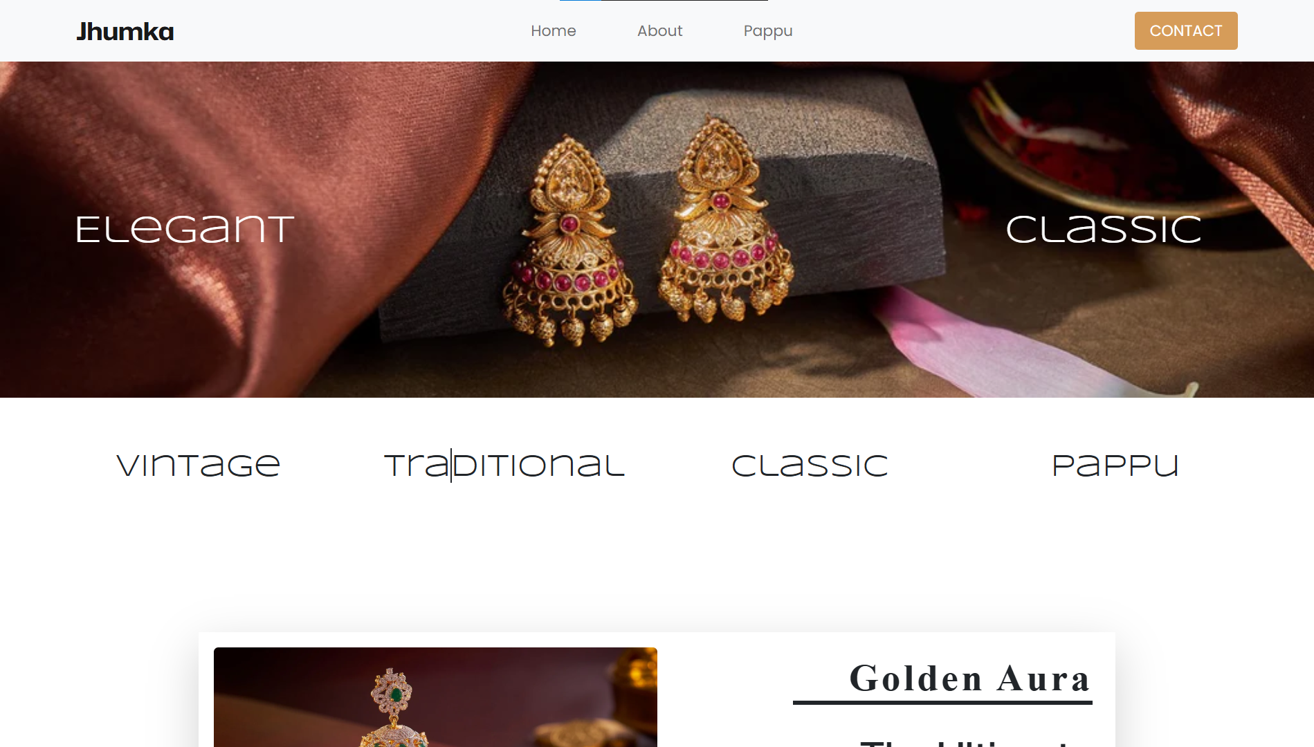 Hems Jhumka - A Women's Earrings Ecommerce Website